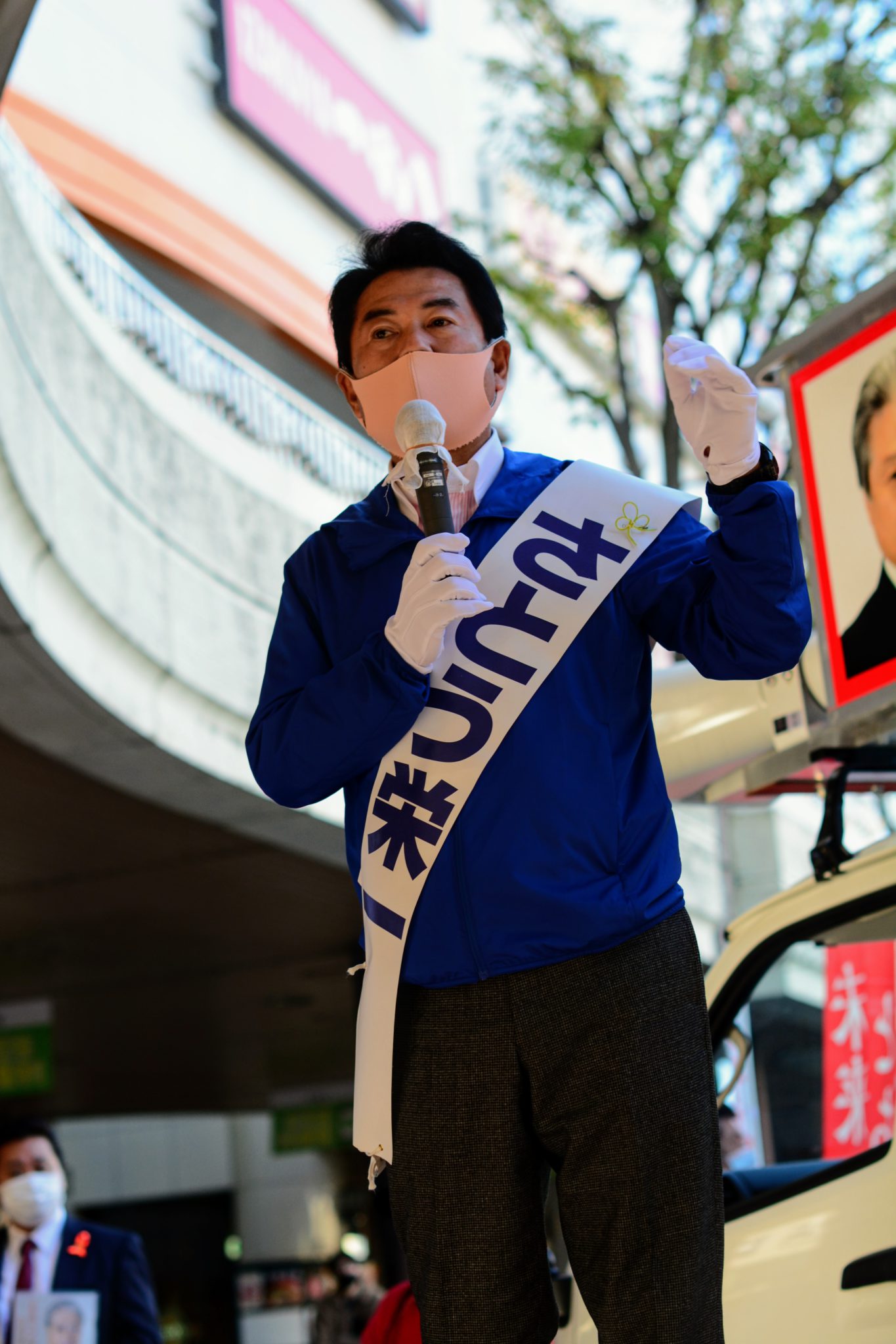 JR宇都宮駅前で最終演説「日本一栃木の魅力は、知事を筆頭に全ての首長が一体になっていること」 #宇都宮市長選挙